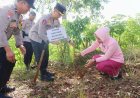 Polres Trenggalek Tanam Ratusan Pohon Beringin di Lahan Kritis Jaga Sumber Air
